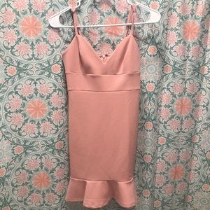2/$10 NWT Bodycon Ruffle Dress